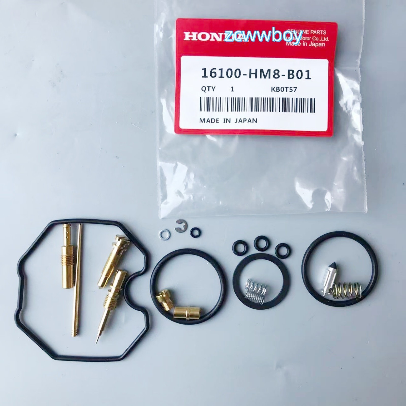 Carburetor Rebuild Kit For Honda Recon 250 TRX250TE TM Sportrax 250 TRX250EX