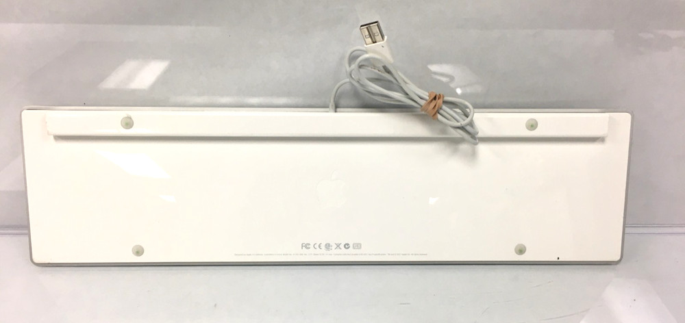 Apple A1243 Wired USB Keyboard Fully Functional #14 AS-IS