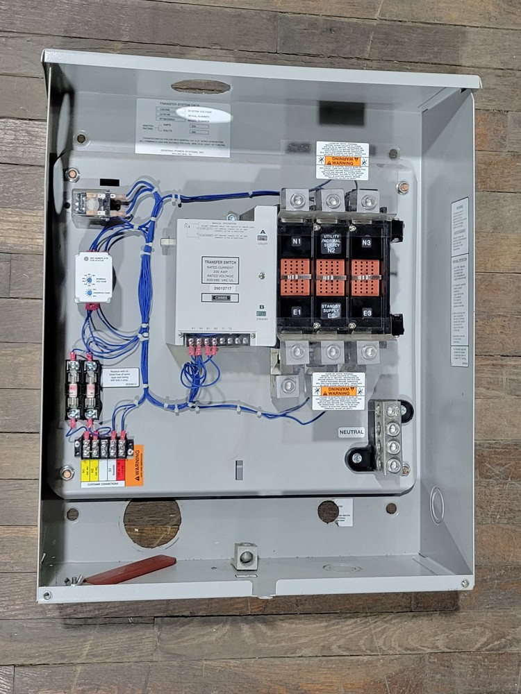 Generac RTSN200G3 Automatic Transfer Switch 200A 480V System 120/208V