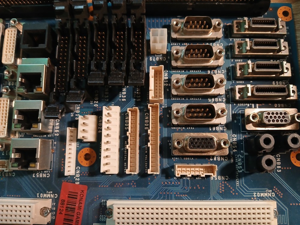 Konami Podium KP3 Backplane
