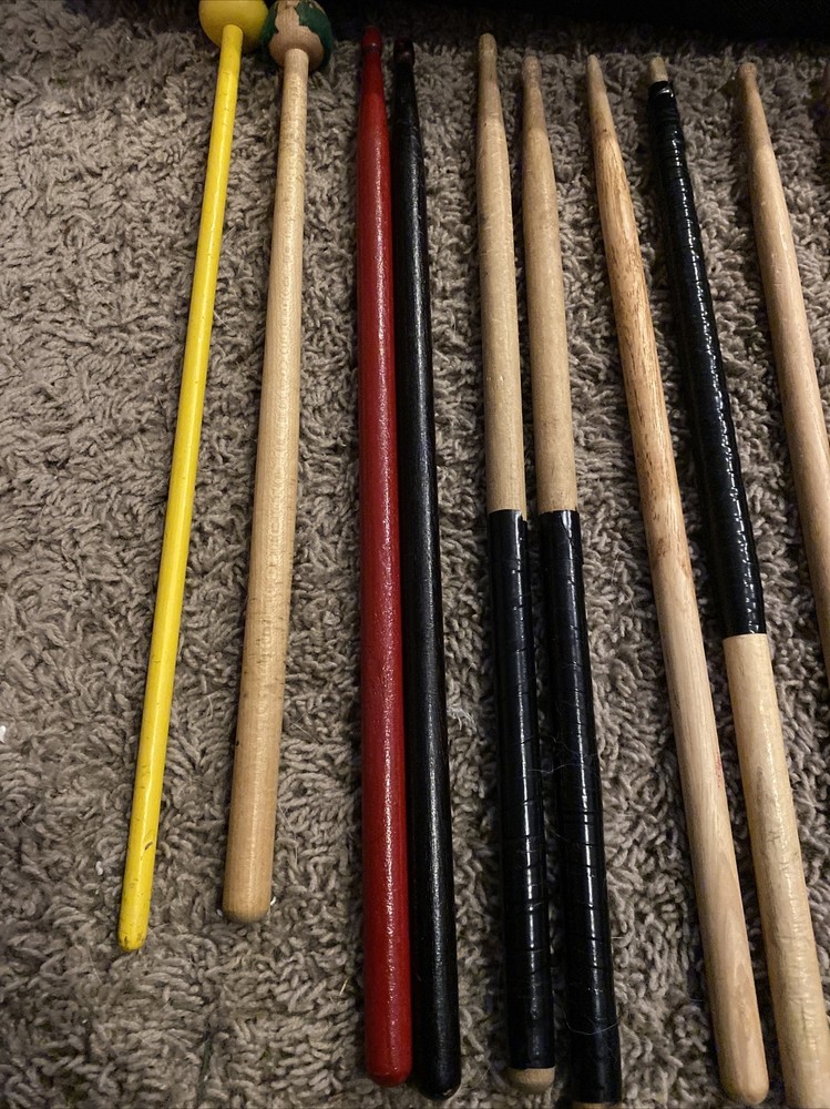 drum stick bag with Various Drumsticks