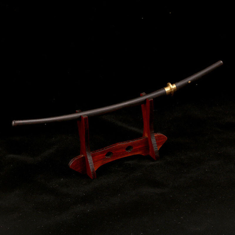 Miniature Anime Sword Holder Samurai Sword Katana Holder Stand Tiny Table Rack
