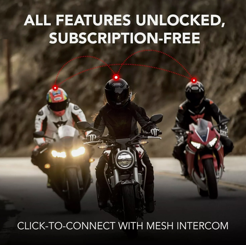 Sena 50S Motorcycle Bluetooth Headset - MODULE ONLY