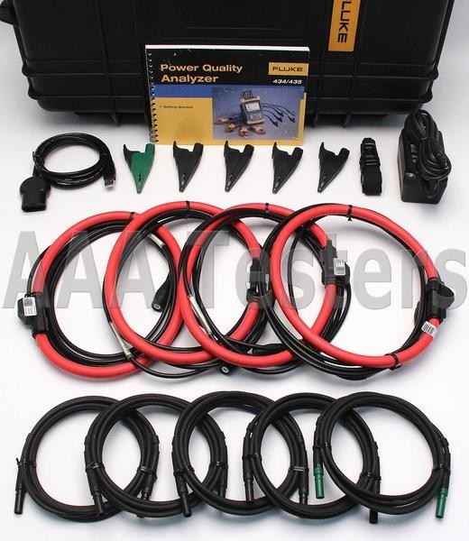 Fluke 435 Three Phase Power Quality Analyzer Meter w/ Interharmonics Inrush