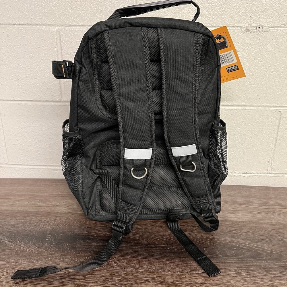 Bostitch Tool Storage Backpack Tote Bag Mechanic Construction Tool Bag
