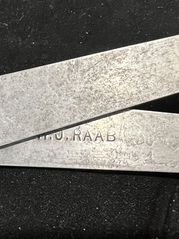 Hinged 8.5" and 11" Outside Diameter Calipers Unmarked