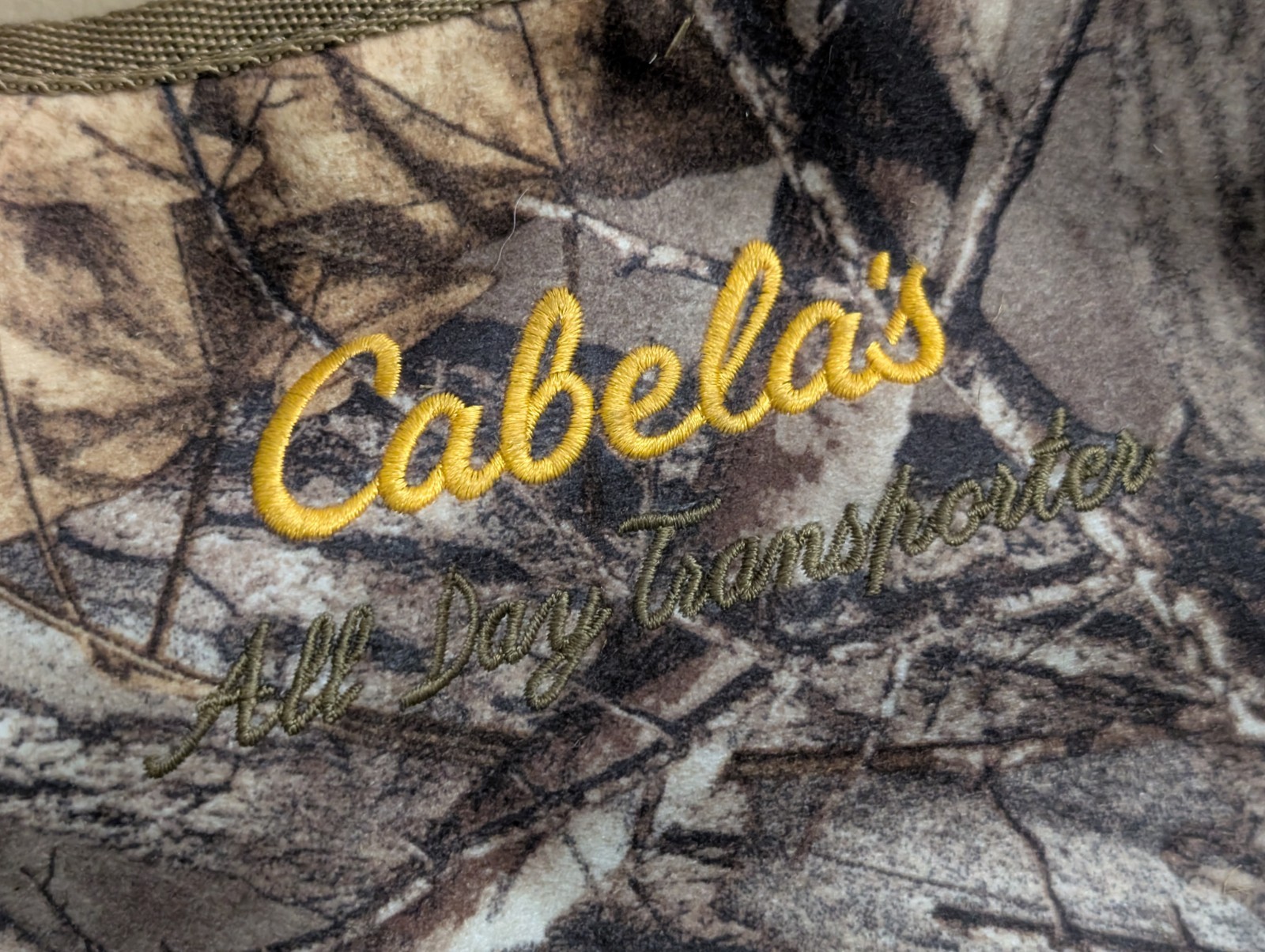 Cabela’s All Day Transporter 1200 Lumbar Pack Realtree Xtra Hunting Backpack