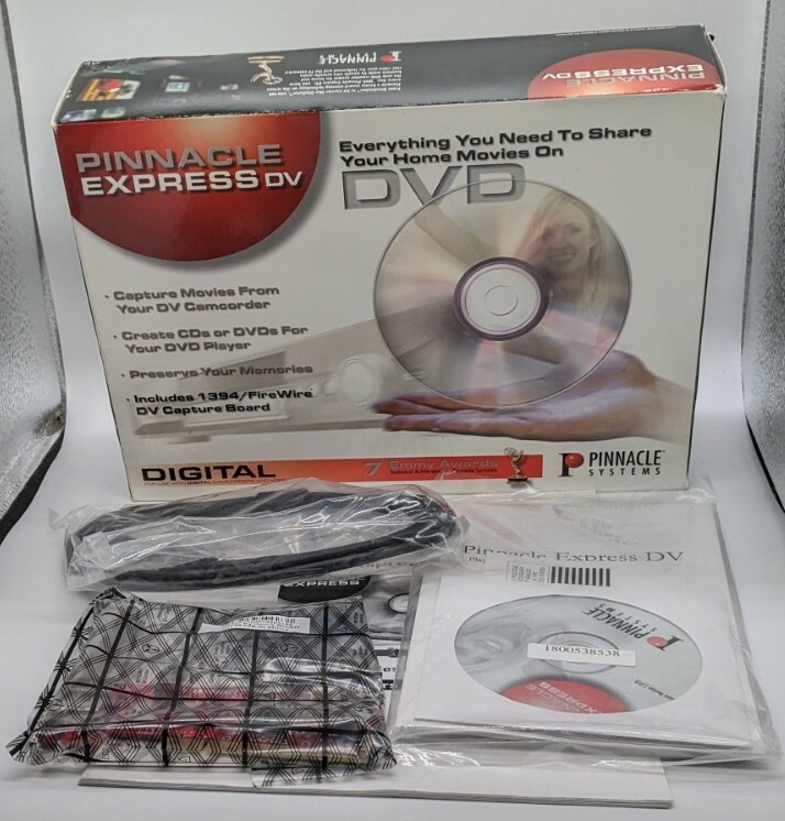 Pinnacle Express DV Open Box Sealed Content - Amazing Video Effects