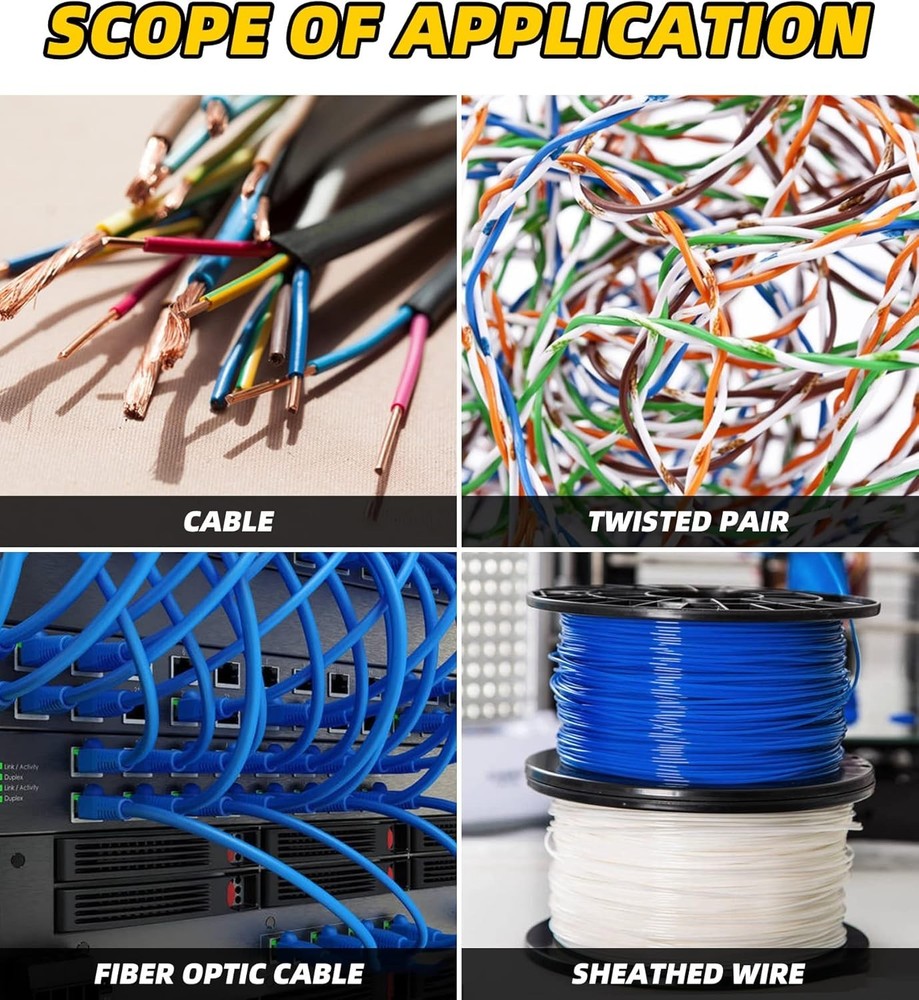 Compact Stainless Steel Wire Stripper with Multi-Function Capability - 7x2.32in