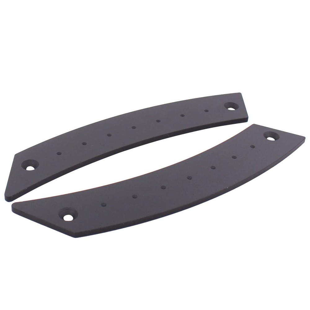 ApplianPar Driver and Passenger Side Interior Door Pull Handle Black
