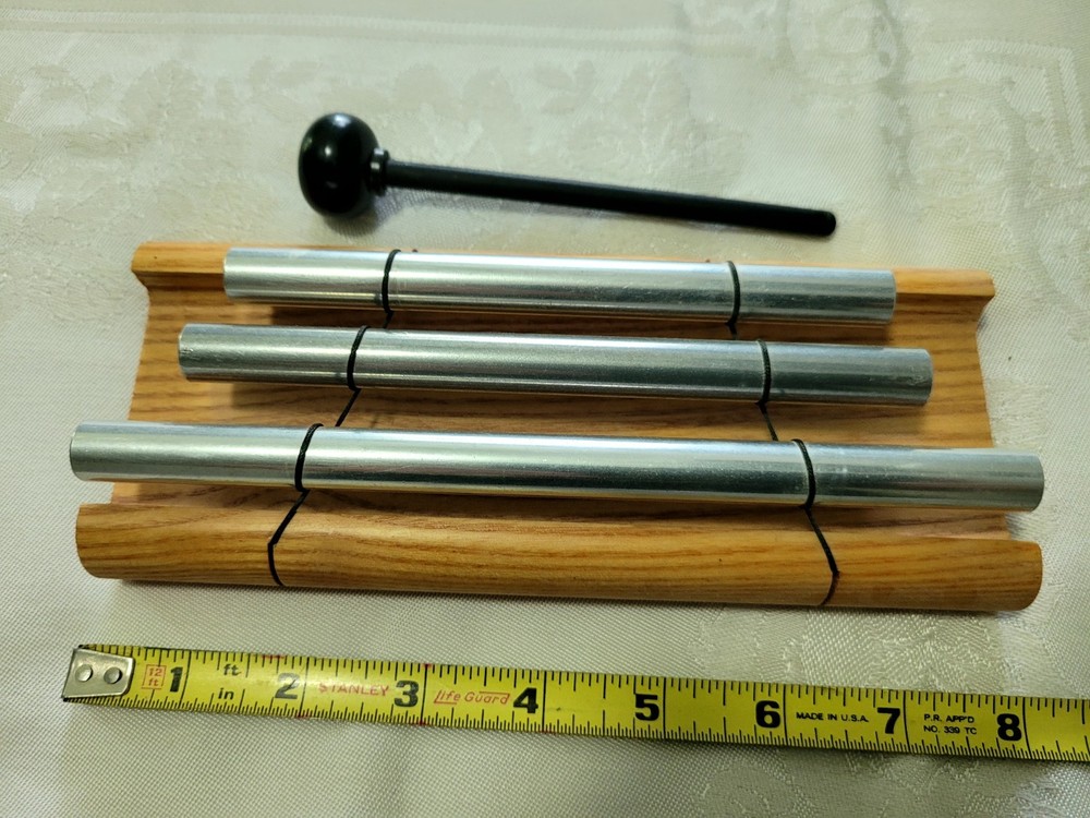 3 Chime & with striker desk top chime. Mint condition.