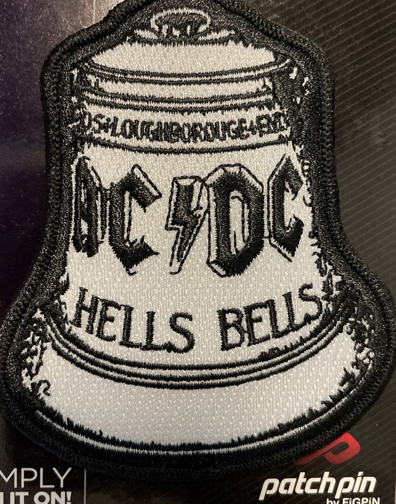 AC/DC Hells Bells Figpin Collectible Pin Patch Brand New