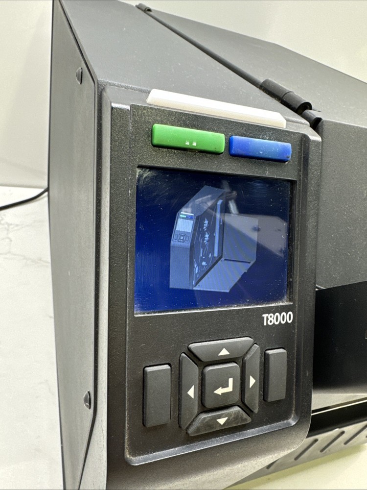 Printronix T8000 Printer ptxthh168 W/ Data Validator SV100 Tested