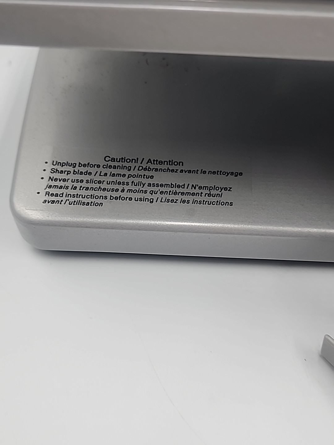 Chefs Choice 610 Premium Electric Food Slicer