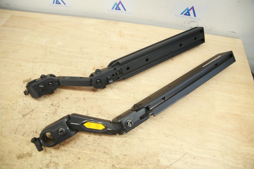 Quantum VERSION 2 Flip-Up Armrests Frame Rail for Power Chairs - TB3 Arm Bracket