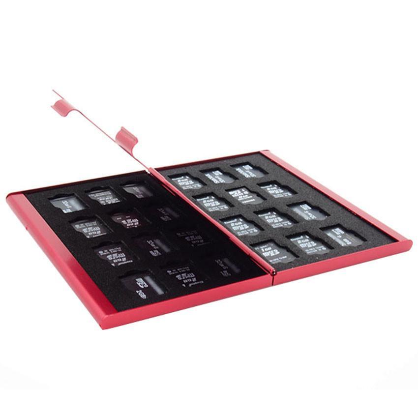 Waterproof Micro SD Card Case Pouch Holds 24x Memory Card Holder Hard Case
