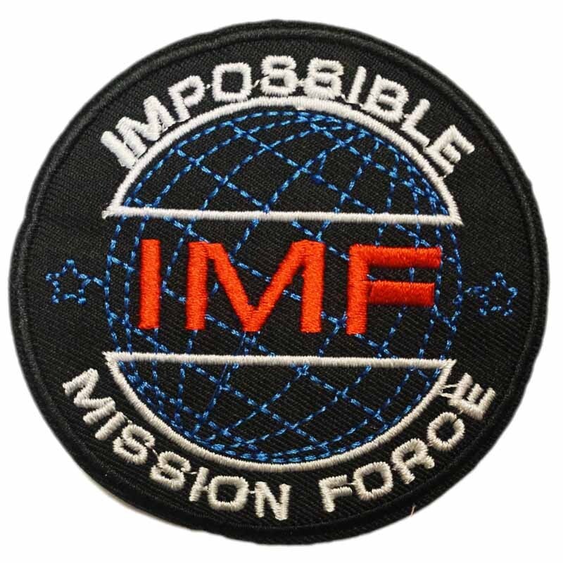 3.25" IMF Impossible Mission Force Inspired Premium Iron On Patch