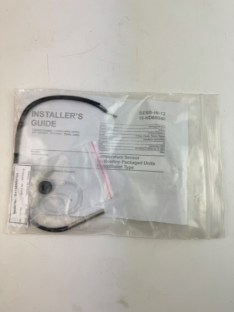 BAYSENS016A Temperature Sensor (636) *BRAND NEW*