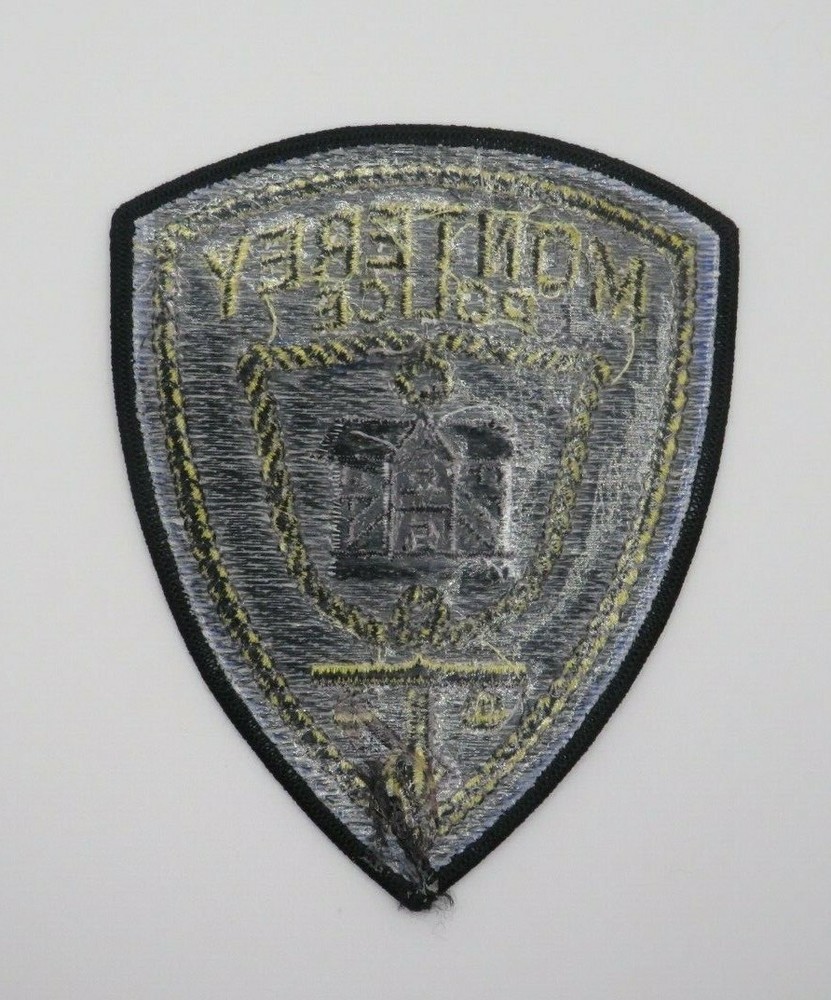 Monterey California Police Patch