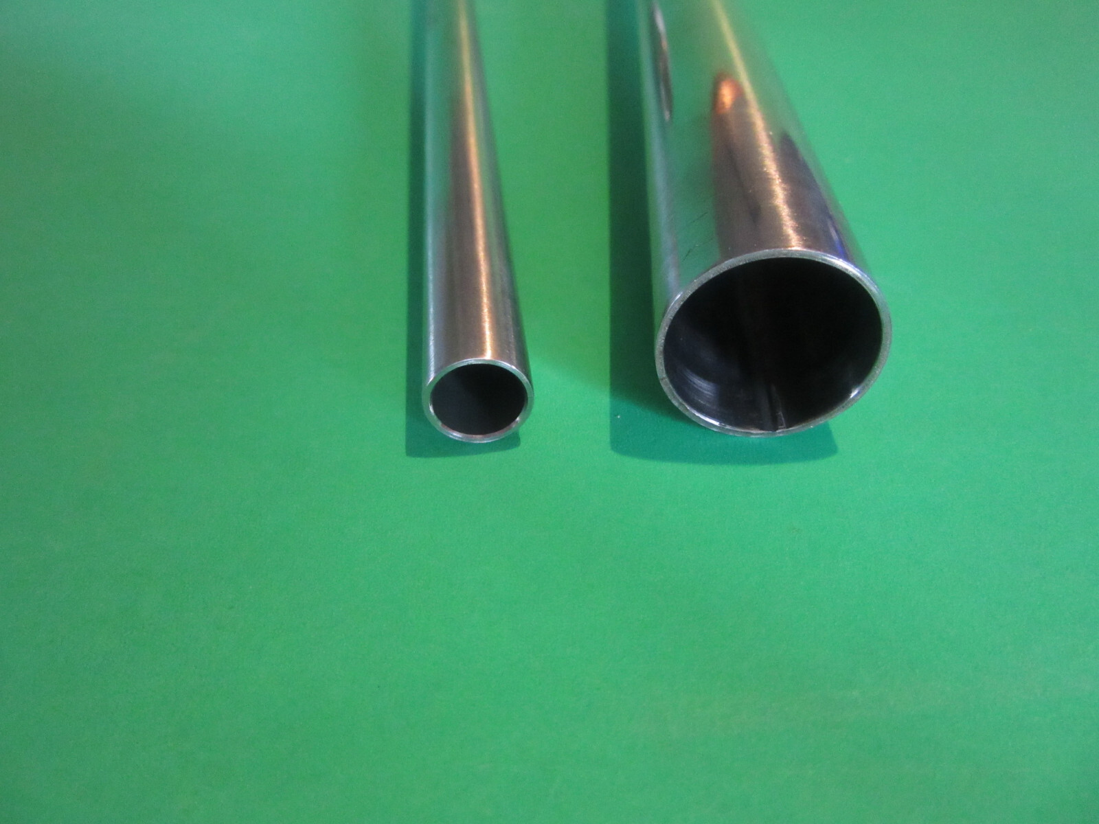 12" LONG 2-Pc Set Sausage stuffing tubes 2" base 3/8" & 3/4" dia for VEVOR LEM