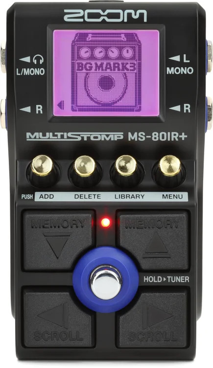 Zoom MS-80 IR+ Amp Sim and Multi-effects Pedal