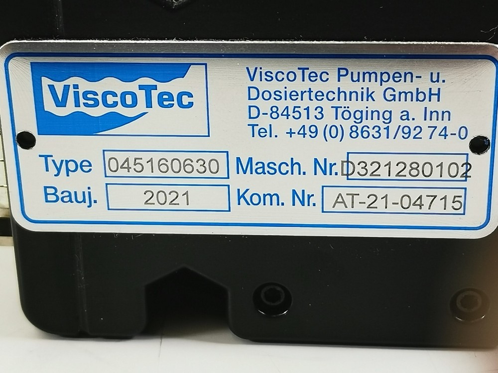 VISCOTEC 045160630 dosing pump + VISCOTEC 127134