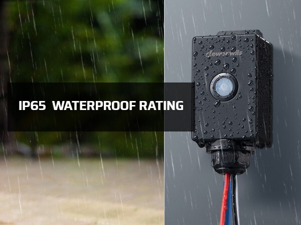 DEWENWILS Wireless Light Switch and Receiver Kit, for Outdoor Lighting, Ceiling