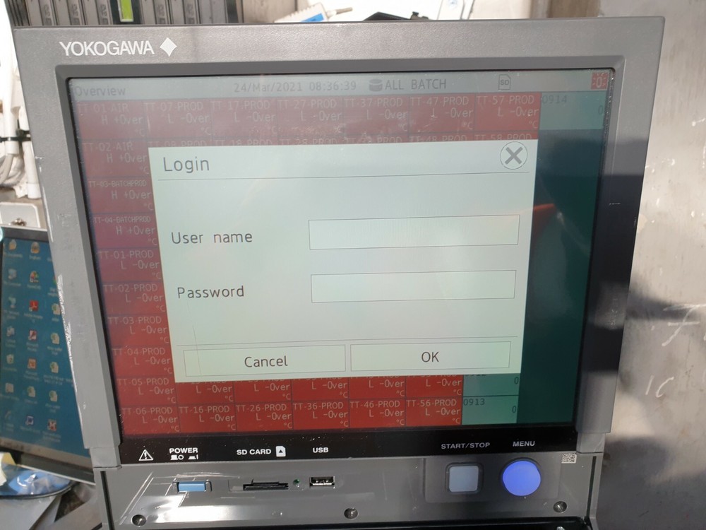 YOKOGAWA DX2040 / GX20 DATA LOGGERS