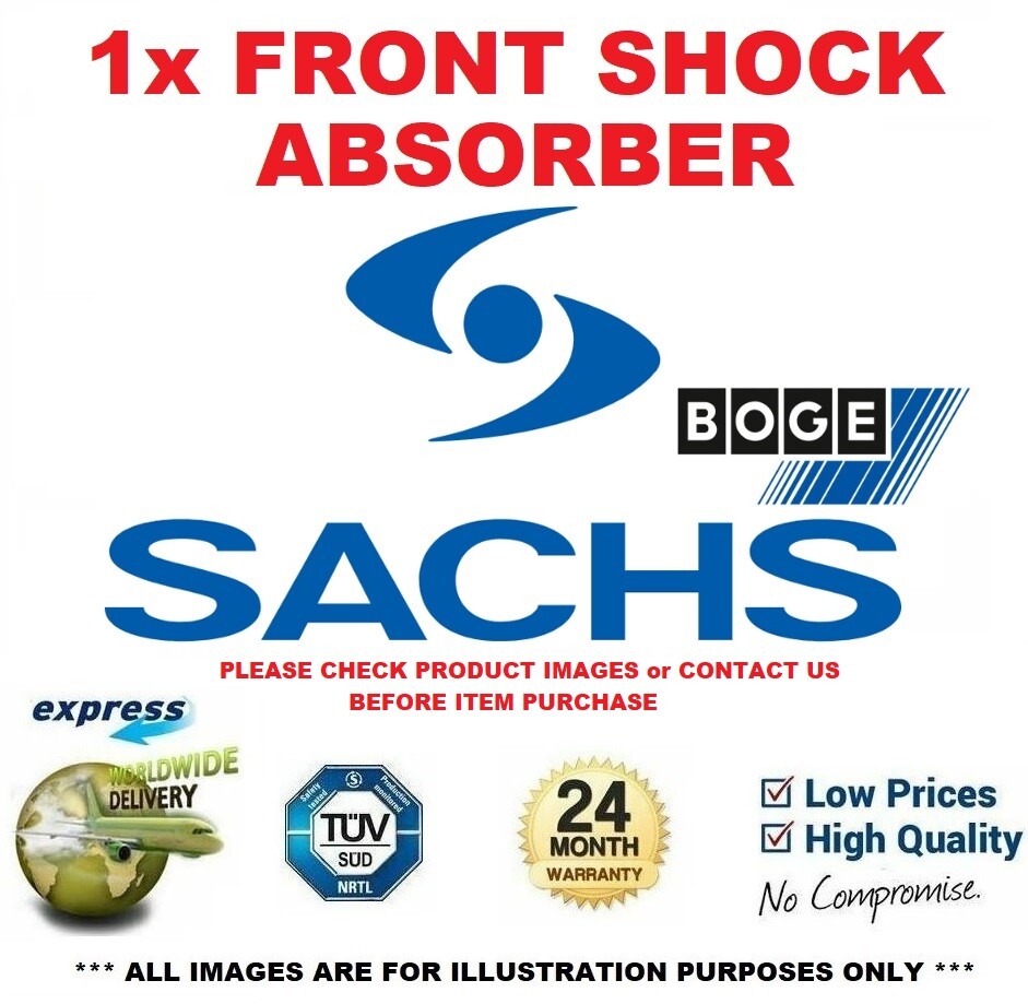 1x SACHS Front LEFT SHOCK ABSORBER for MERCEDES E-Class E240 4matic 2003-2008