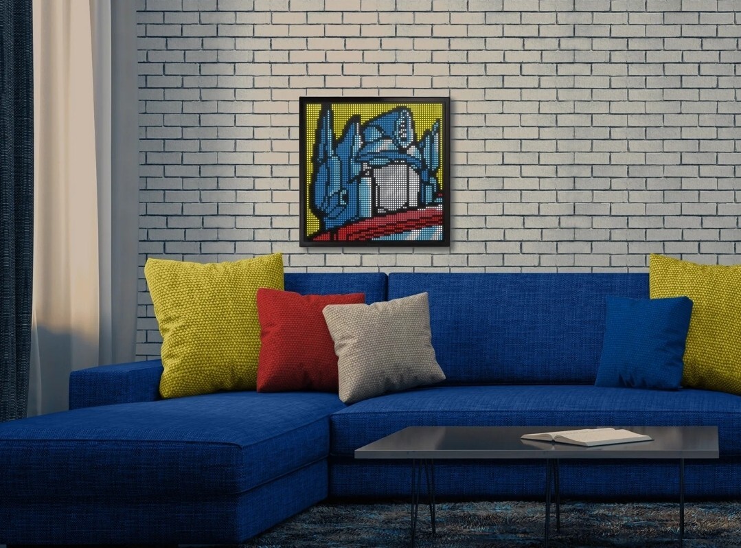 HASBRO 2022 TRANSFORMERS LITE BRITE WALL ART SEALED ORIGINAL SHIPPING BOX