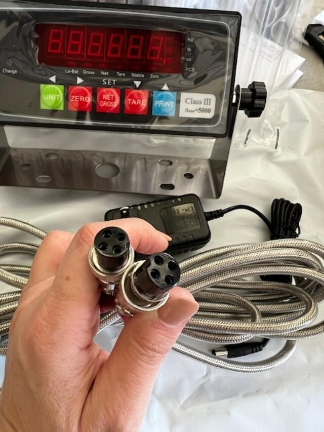 Prime Scales PS-IN202 NTEP Legal For Trade Indicator LCD with Cable