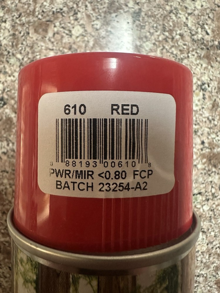 Aervoe Tree Marking Paint 610 Red 12oz Long Lasting Fast Drying SINGLE