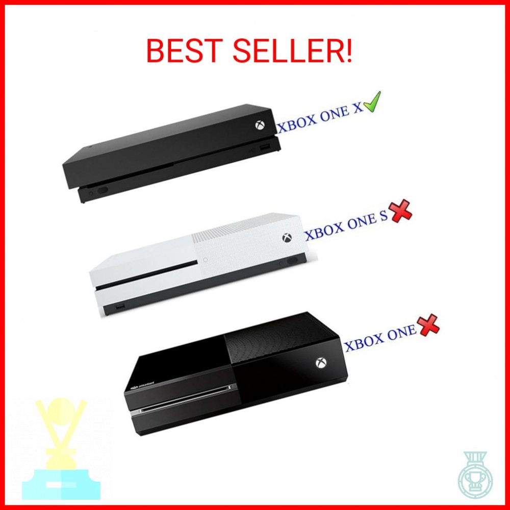 eXtremeRate Vertical Console Stand for Xbox One X - Black