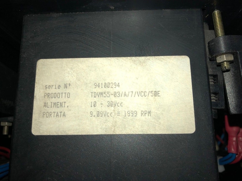 Deutz TBD 604B V12 / TBD 620 V12 Engine Instrument Control Panel