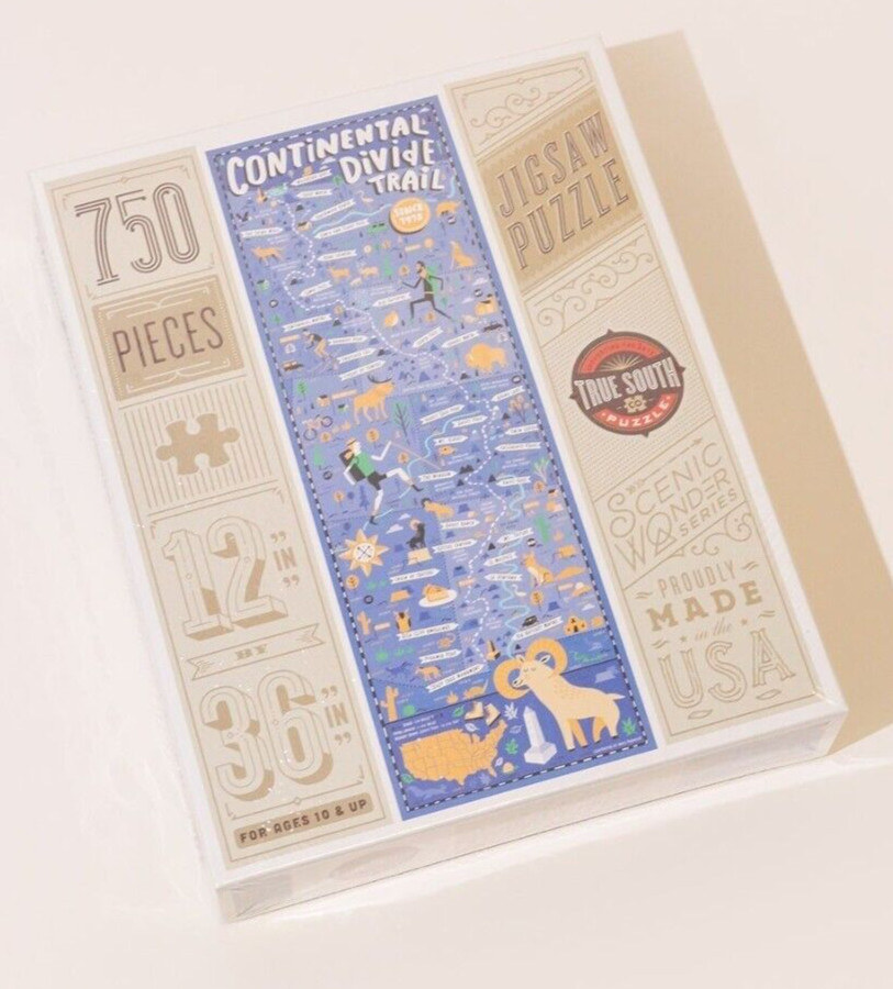 JIGSAW PUZZLE Continental Divide Trail 750pcs - NewSealed