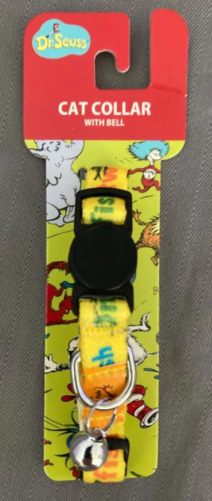 Dr Seuss "One Fish Two Fish" Kitten Collar (S)