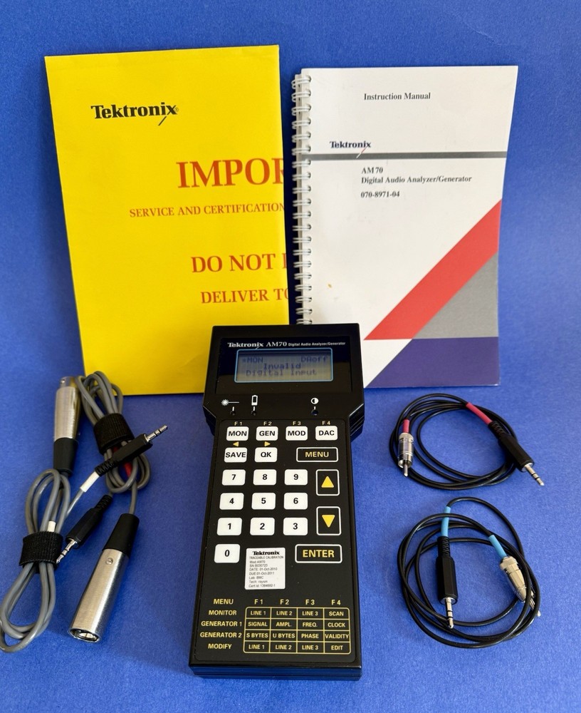 TEKTRONIX AM70 PATHFINDER, Digital Audio Analyzer/Generator