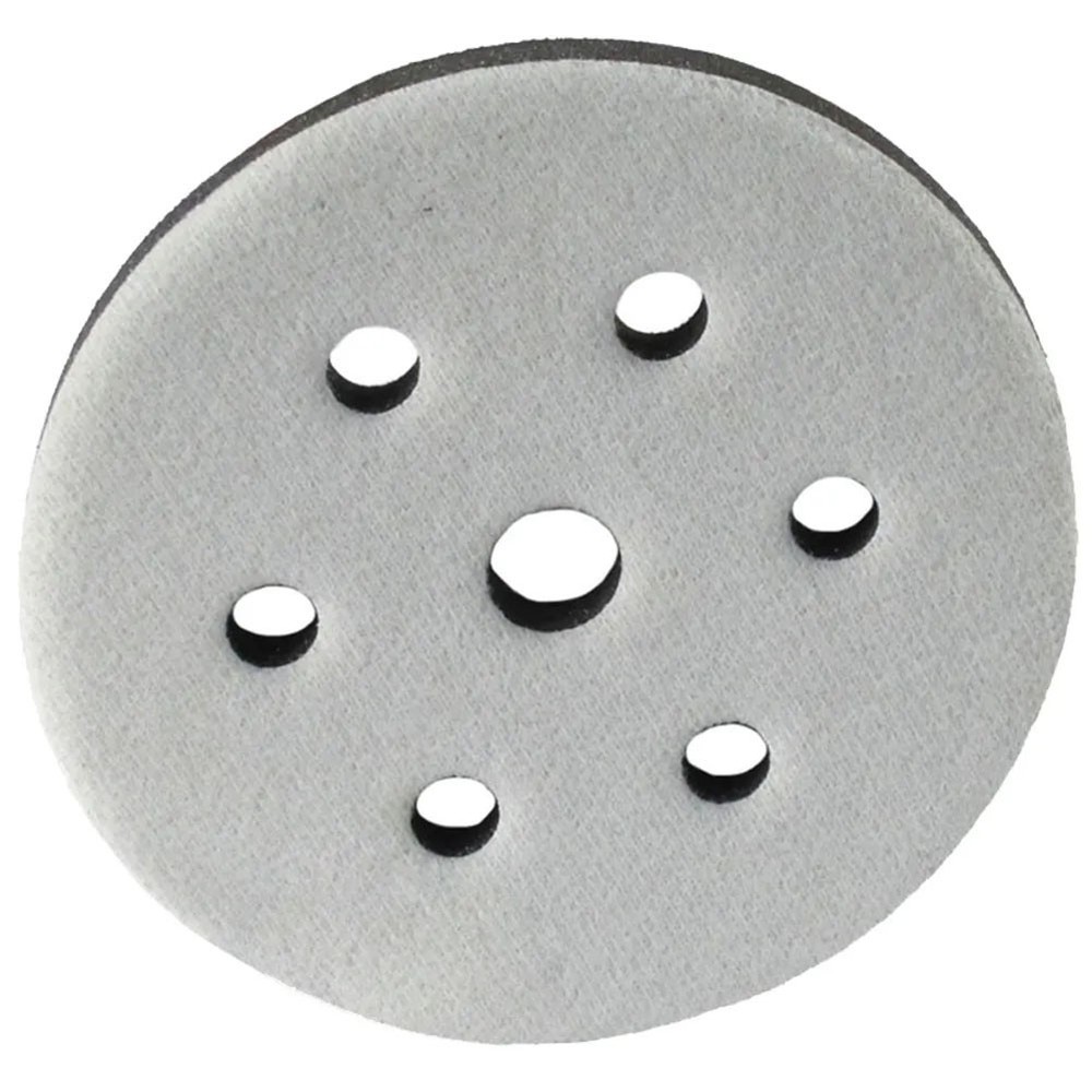 6Inch 7holes Sponge Interface Pad Hook&Loop Sanding Disc Sander Backing Pad