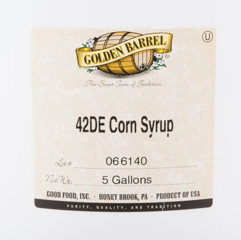 5 Gallon Corn Syrup Restaurant Bakery Multi-Purpose Bulk Baking Ingredient