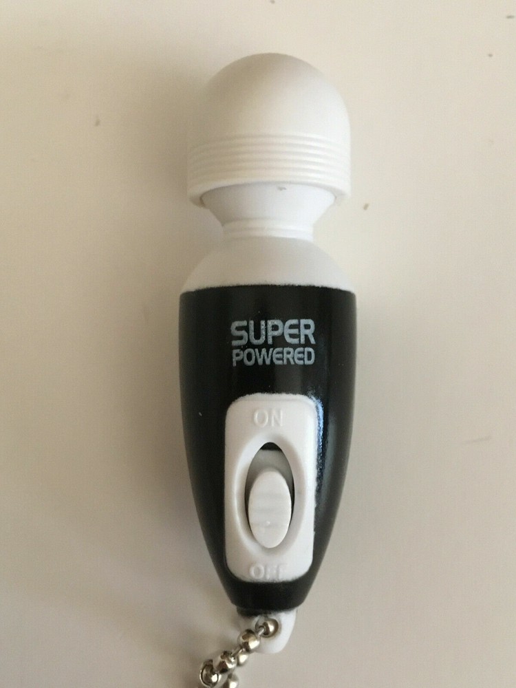 Wand Massager Mini Vibrating Massage Keychain - 3 Pack