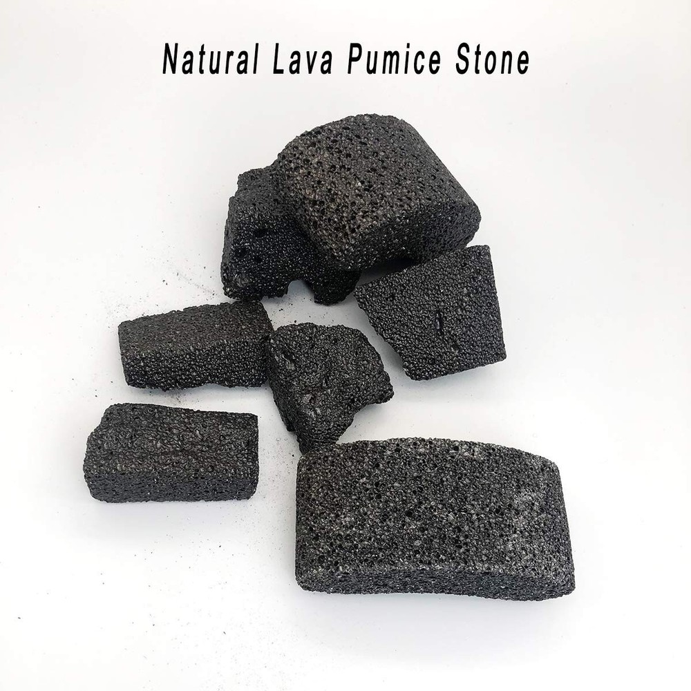 Bicrops Natural Lava Pumice Stone, 2 pack