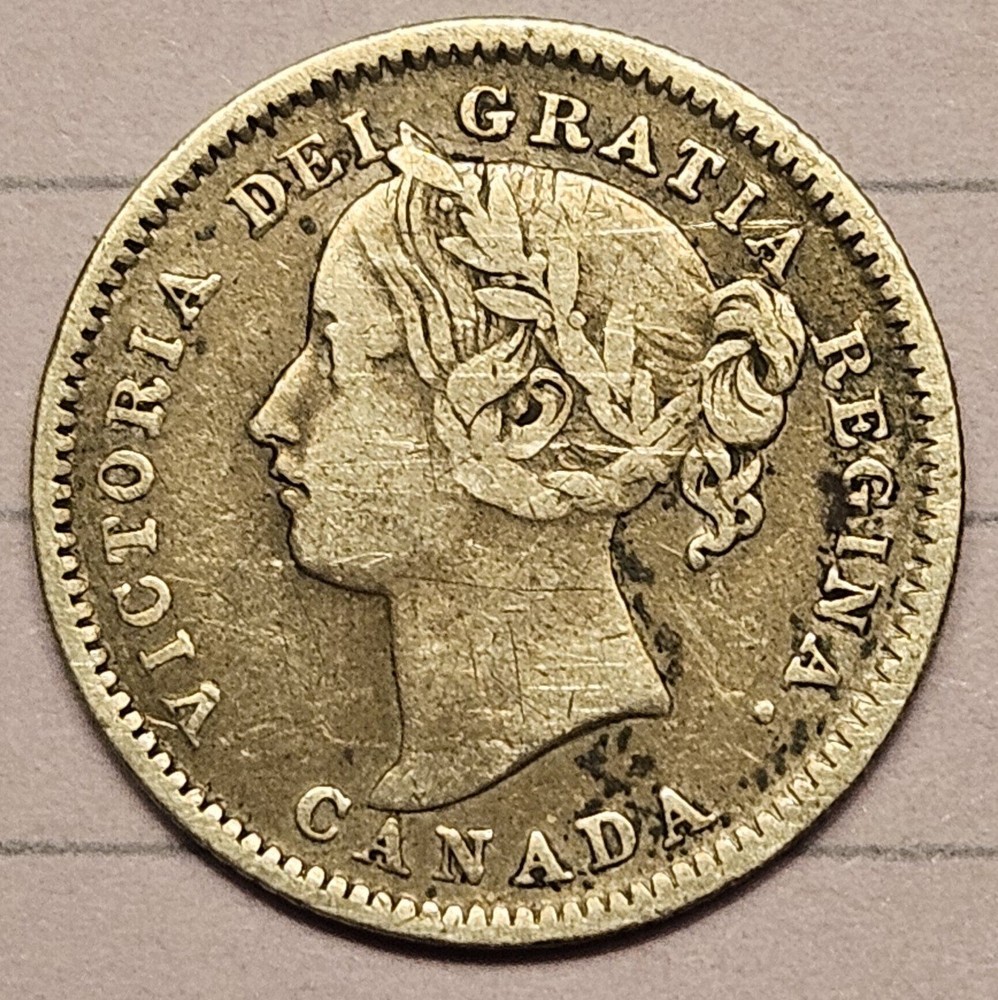 1900 Canada 10 Cents Silver - Beautiful Higher Grade