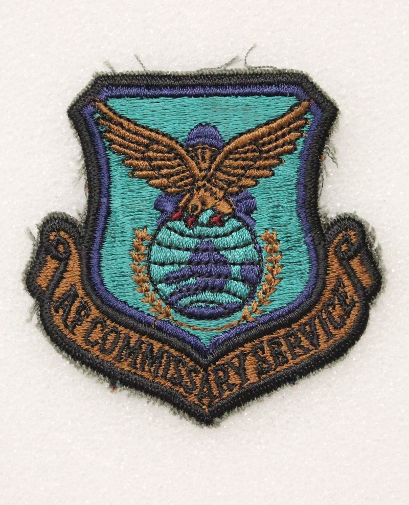 USAF Air Force Patch 4351: AF Commissary Service - subdued