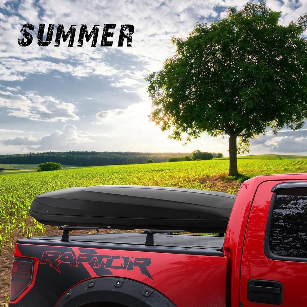 Truck Rack with Cross Bars Adjustable for Pickup Bed