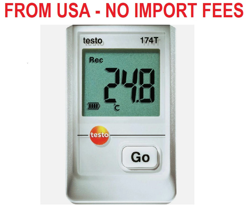 Testo 174T 1-Channel Compact Mini Temperature Data Logger (0572 1740)