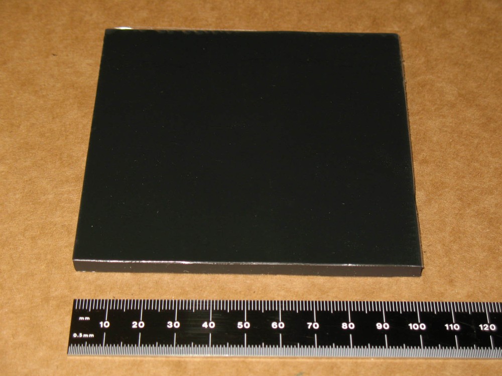 SORBO SHEET 4"X4"x1/4" VIBRATION ISOLATION RUBBER 50D