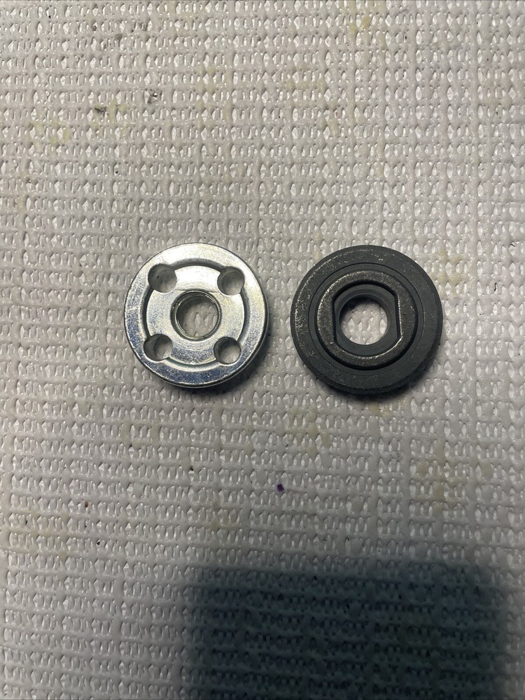 2Pcs Electric Power Tool Inner Outer Flange for Hitachi 100 .thread 10mm