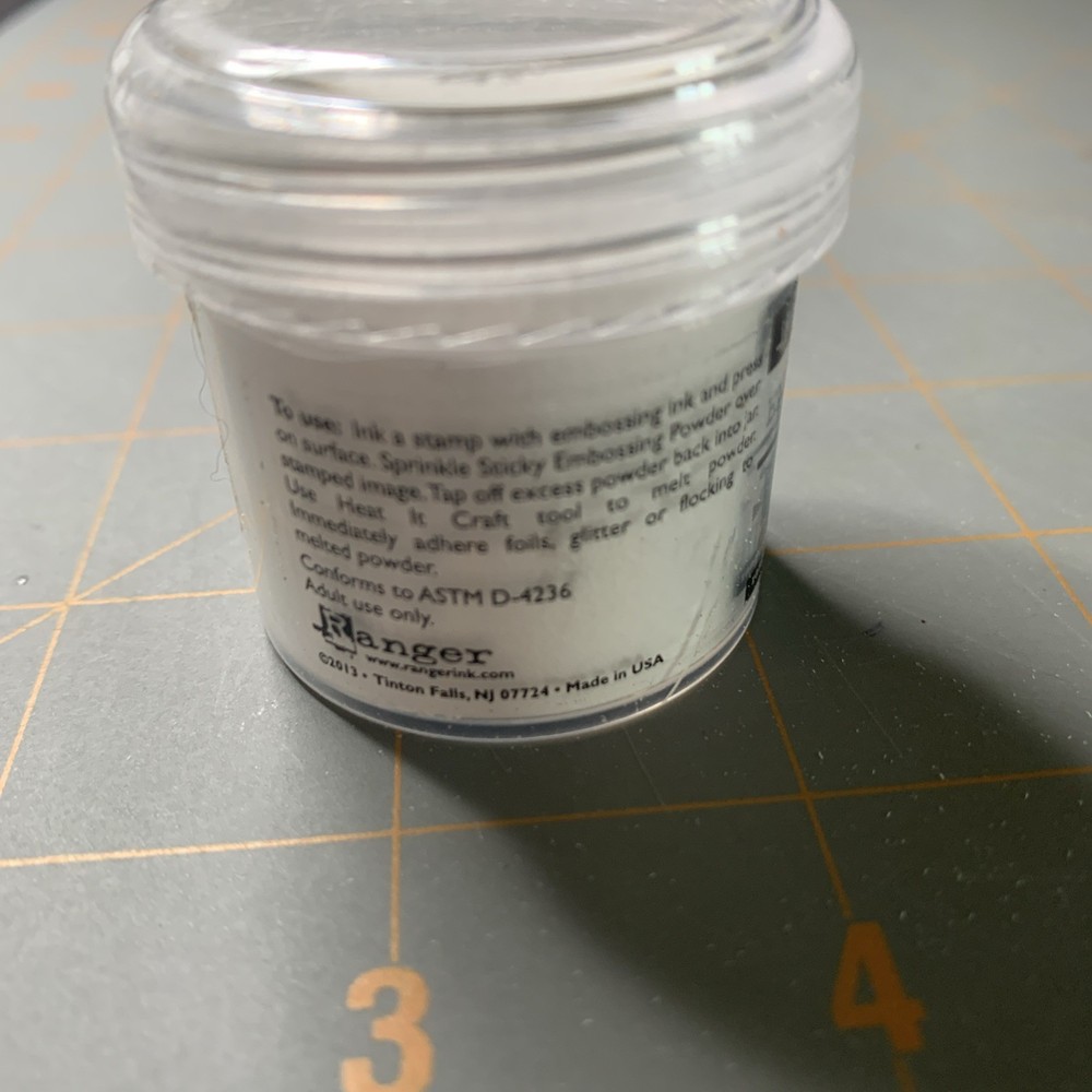Embossing Powder 1oz Sticky