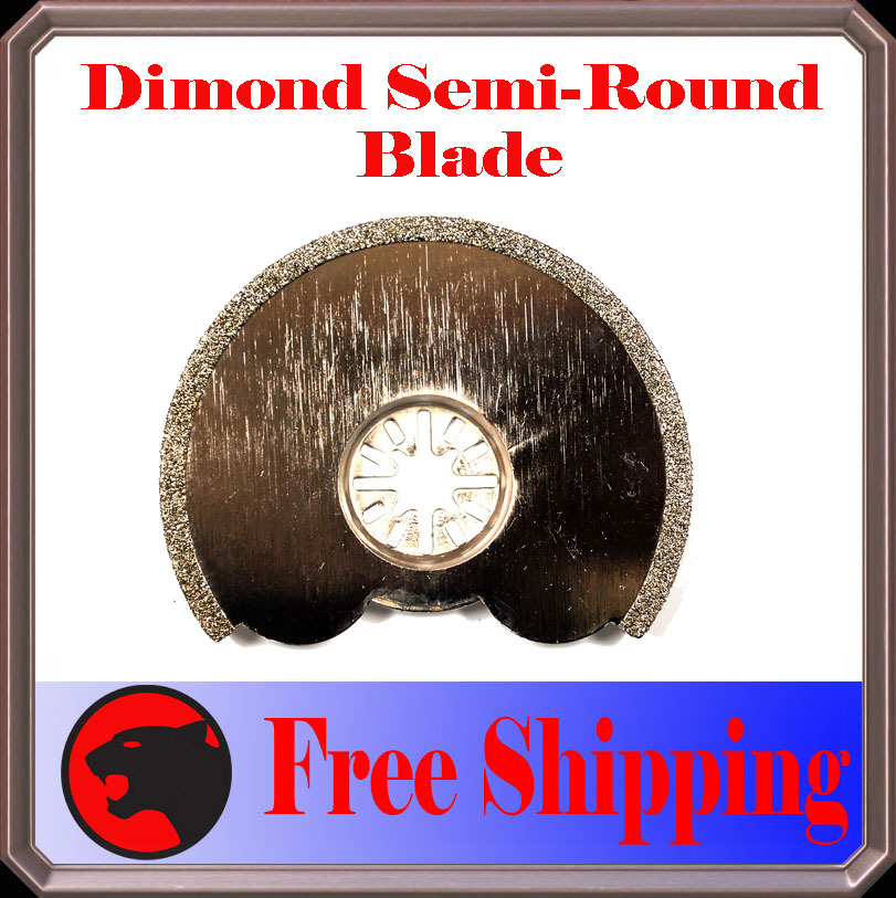 Diamond Round Cut Oscillating Multi Tool Blade For Fein Multimaster Dremel Ryobi