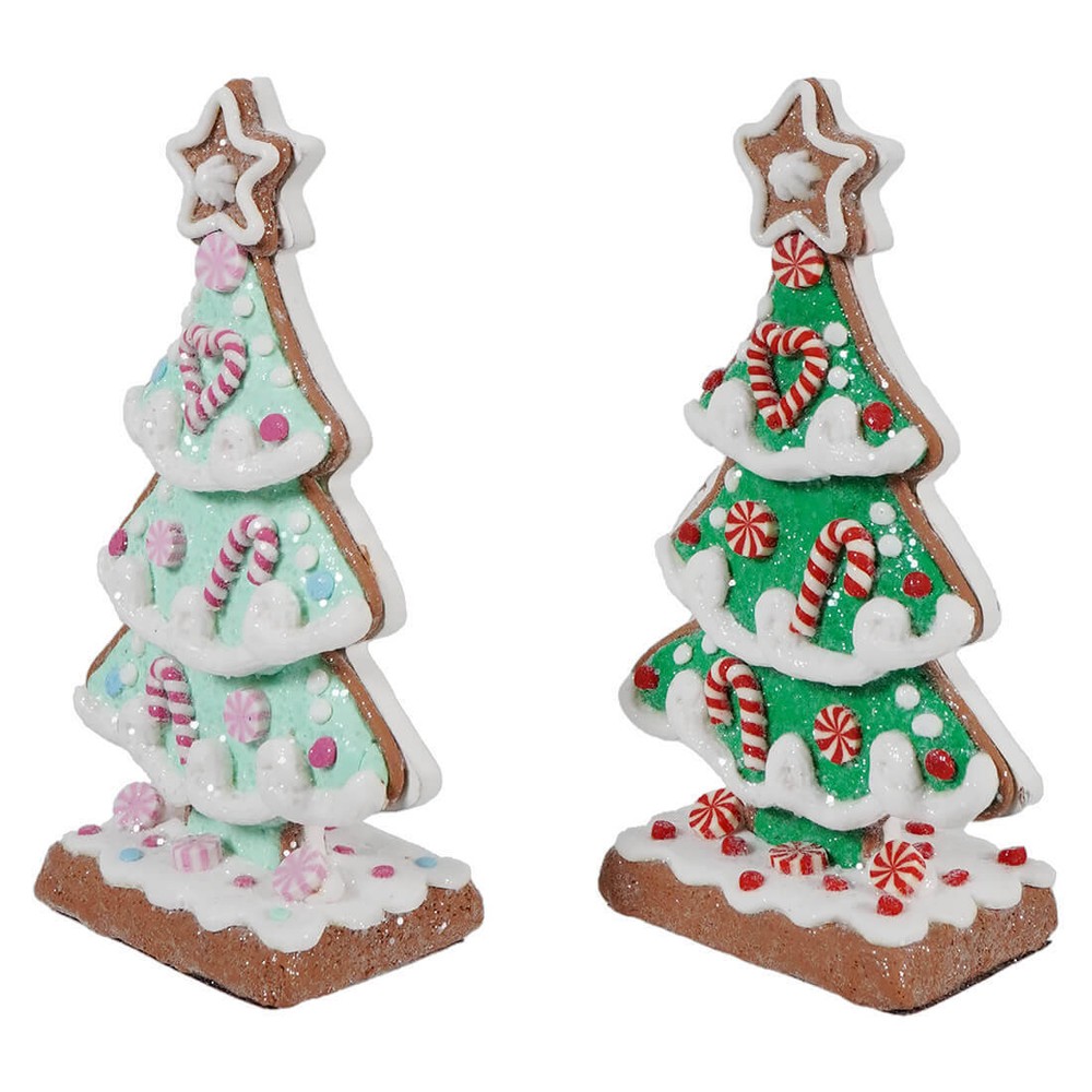 Clay Dough Holiday Trees Set/2